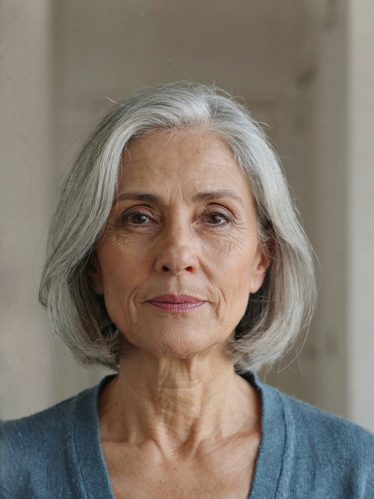 Neutral Casting Portrait, Older White Woman example preview