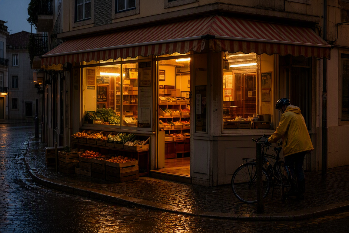 Rainlight Corner Store example preview