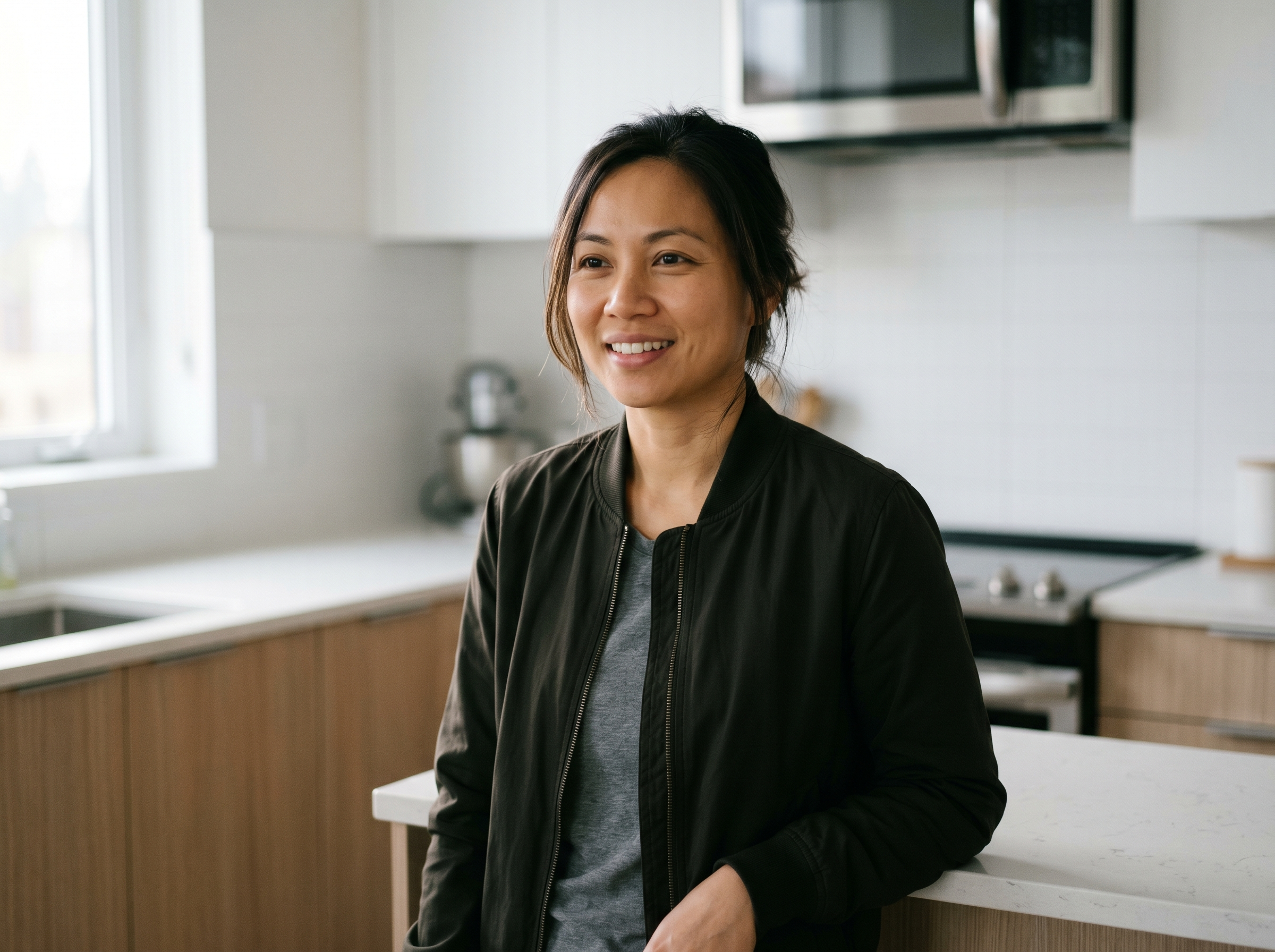 Neutral Casting Portrait, Southeast Asian Woman example preview