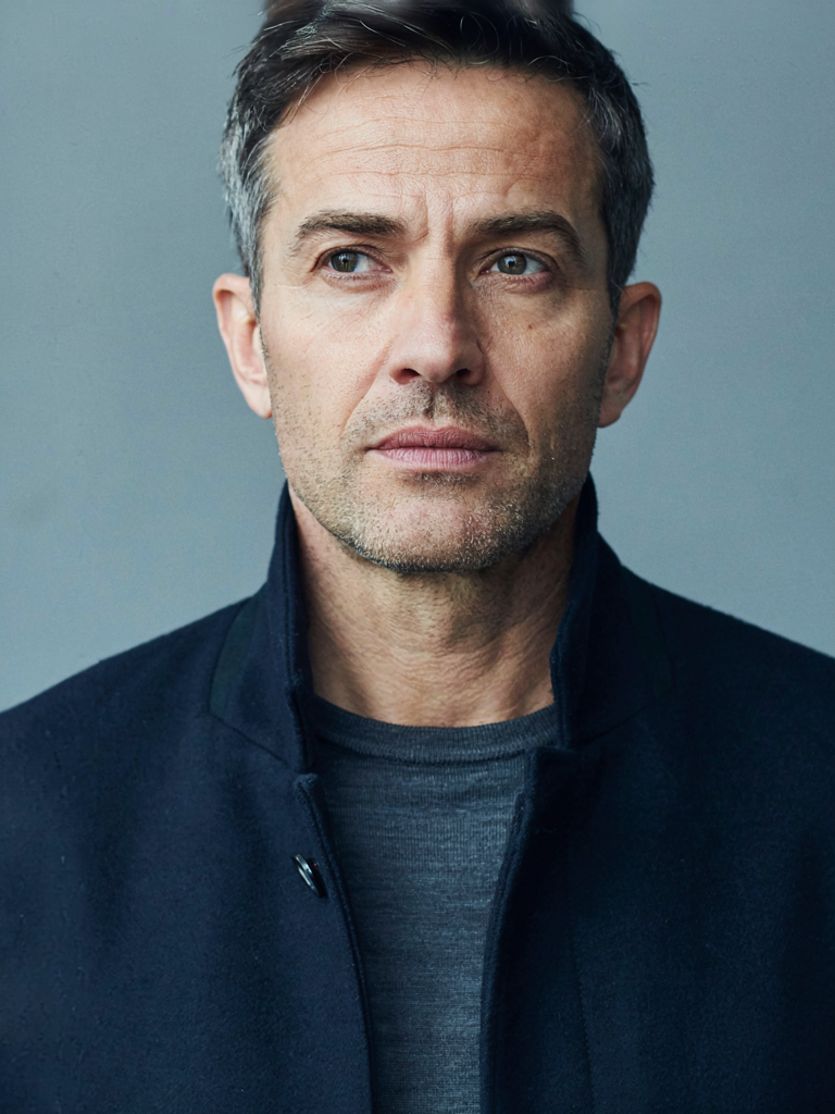 Screen Lead Portrait, Caucasian Man With Weathered Elegance example preview