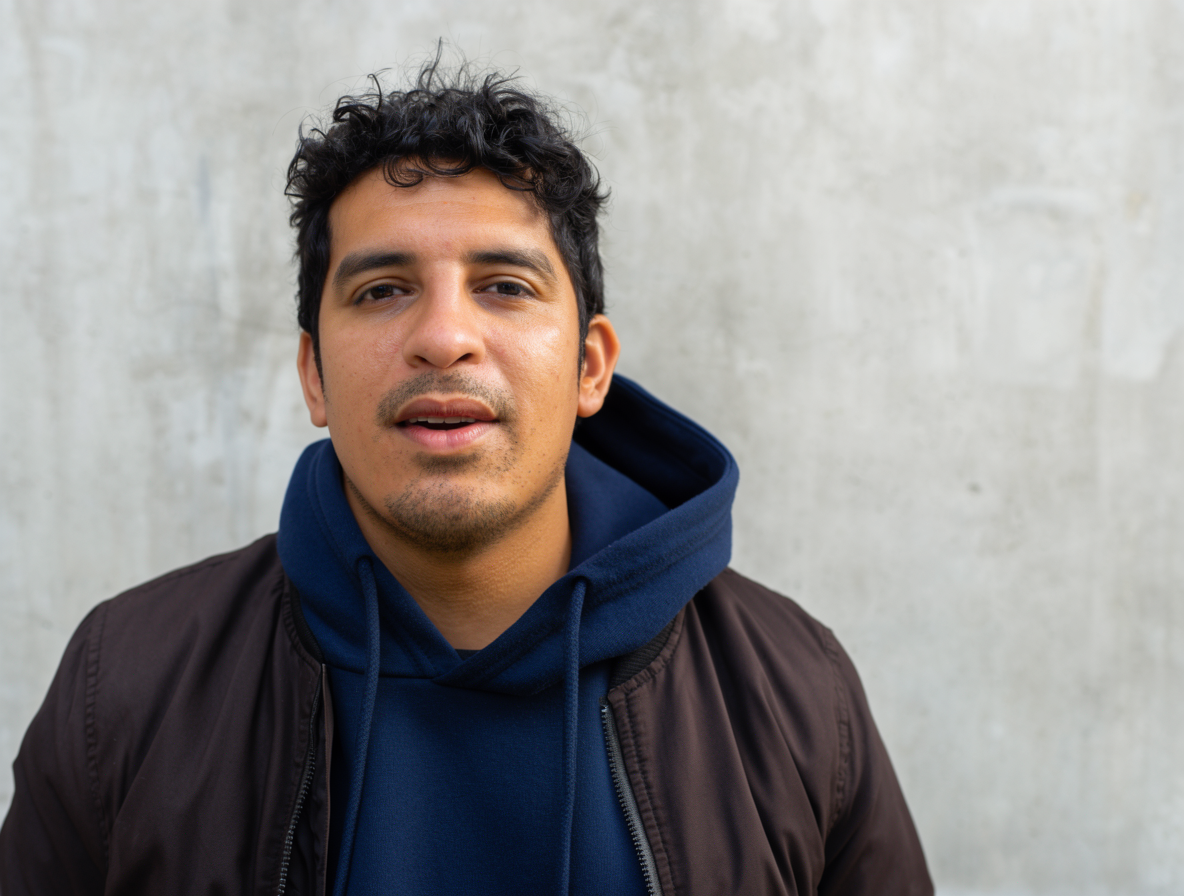 Neutral Casting Portrait, Latino Man example preview