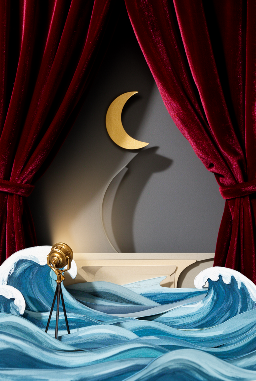 Paper-theater poster example preview
